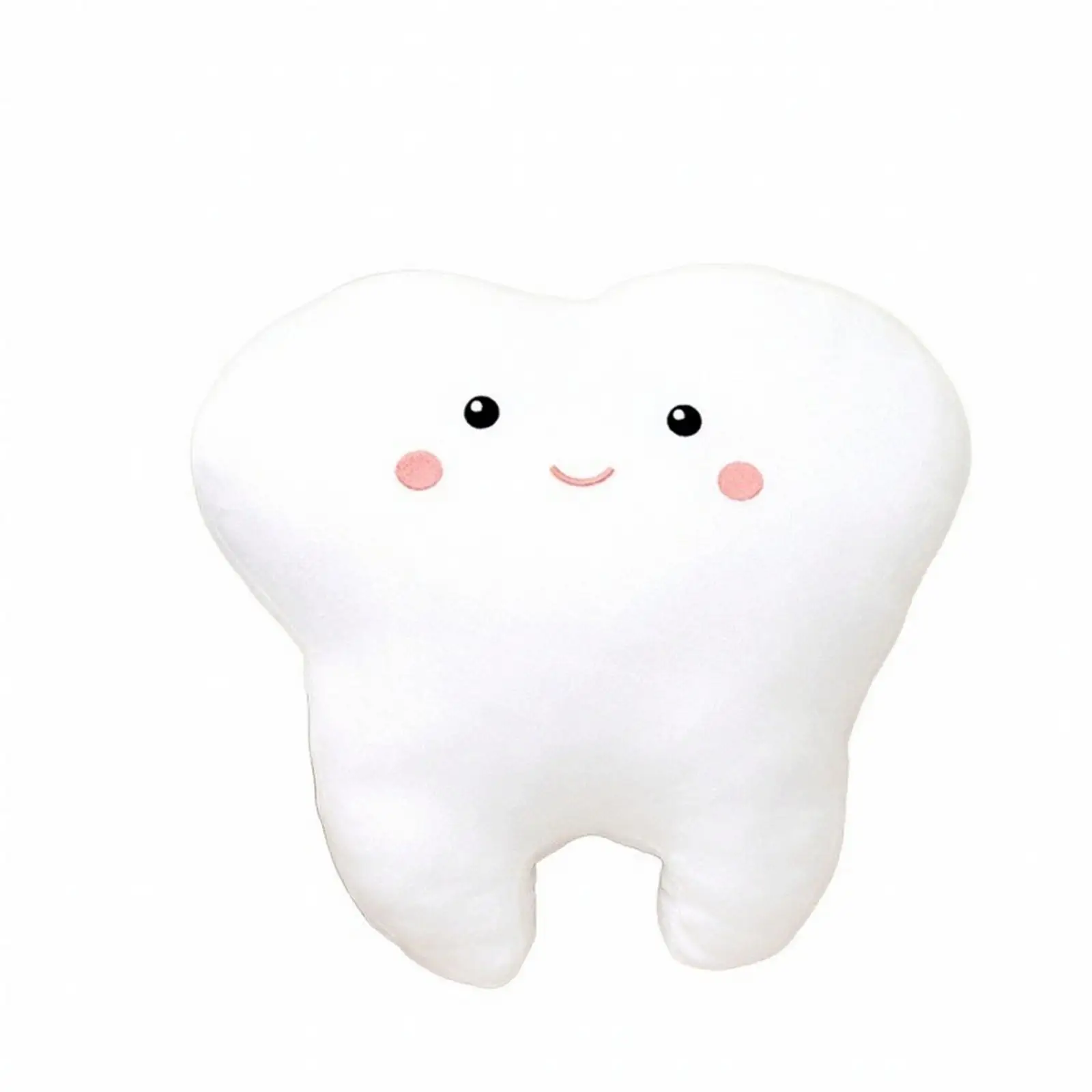 Cute Tooth Stuffed Pillow soft PP Filling, Friendly Cartoon Face, enamel pillow, for Bedroom