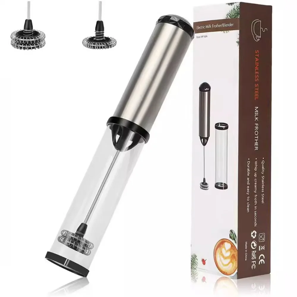 

Electric Milk Frother Handheld Handheld Egg Beater/Frother Kitchen Milk Shaker Mixer Whisk for Coffee Matcha Latte Cappuccino