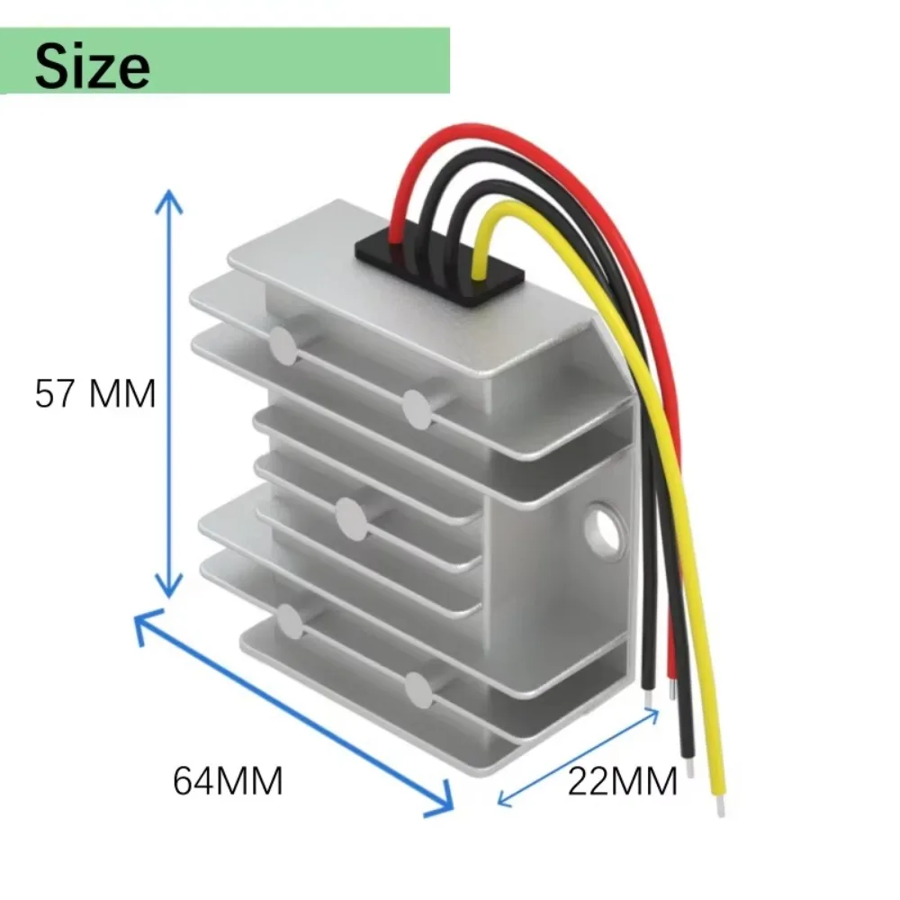48V to 24V 36V 48V 60V 72V 96V to 24V 5A-30A DC Converter Reduction Module Voltage Reducer 120V to 24V Power Supply Voltage CE