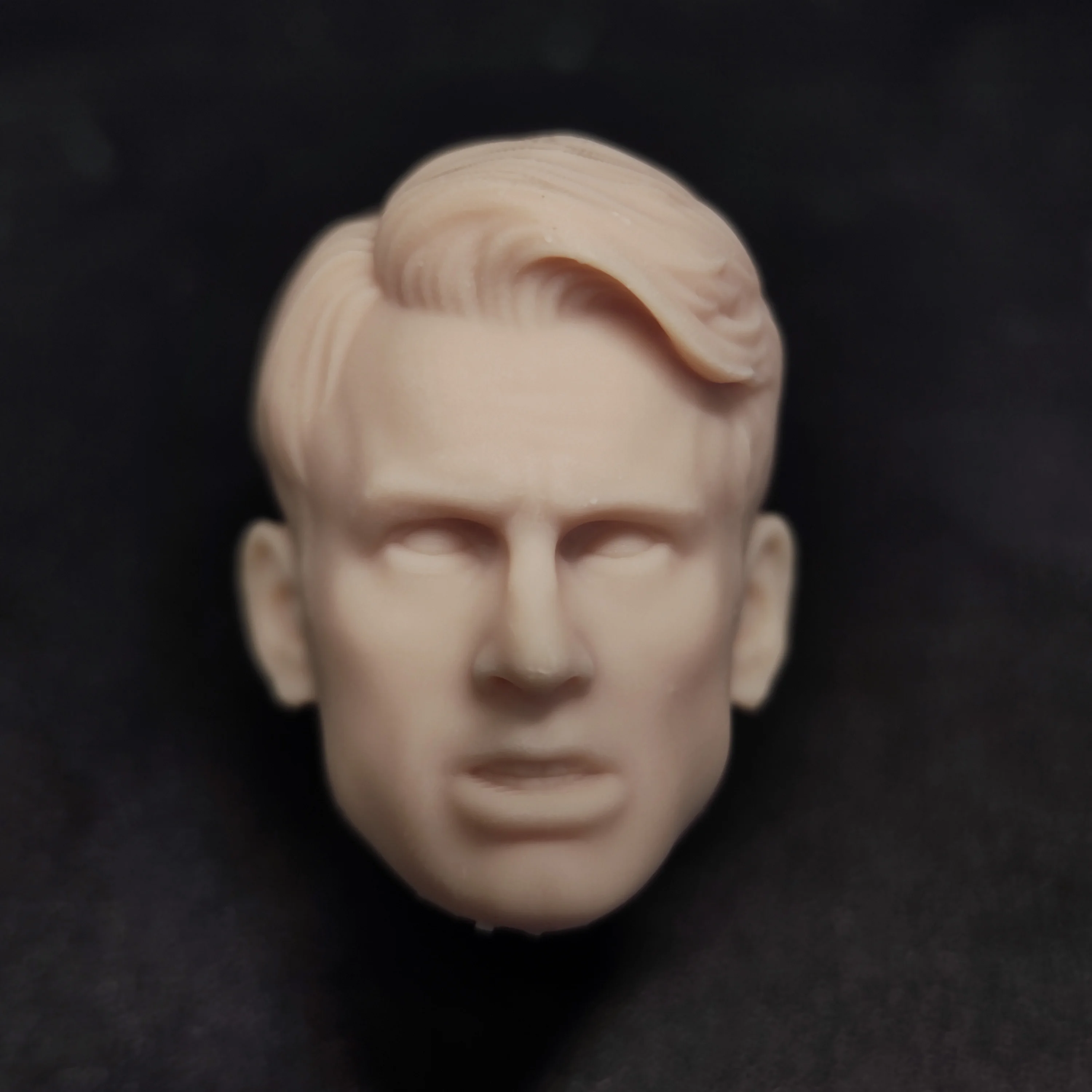 HL1877 DIY Customized 1/18 1/12 1/10 Scale Unpainted Head Sculpt for 3.75