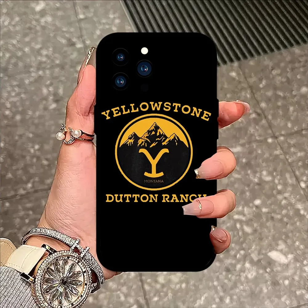 Yellowstone TV Show Phone Case For Samsung S20 S21 S22 S23 S24 Note 20 4G 5G Plus Ultra Black Soft Shell