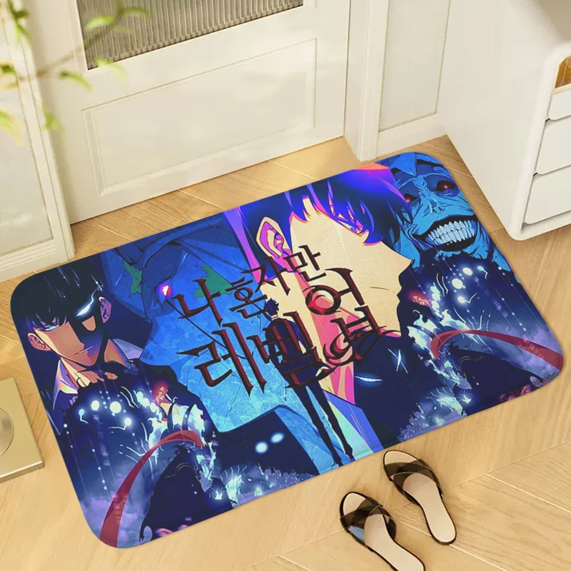 

Porch Foot Mat Non-slip S-Solos L-Levelings Hallway Room Floor Carpet Kitchen Bathroom Rug Slip-resistant Entrance Door Doormat