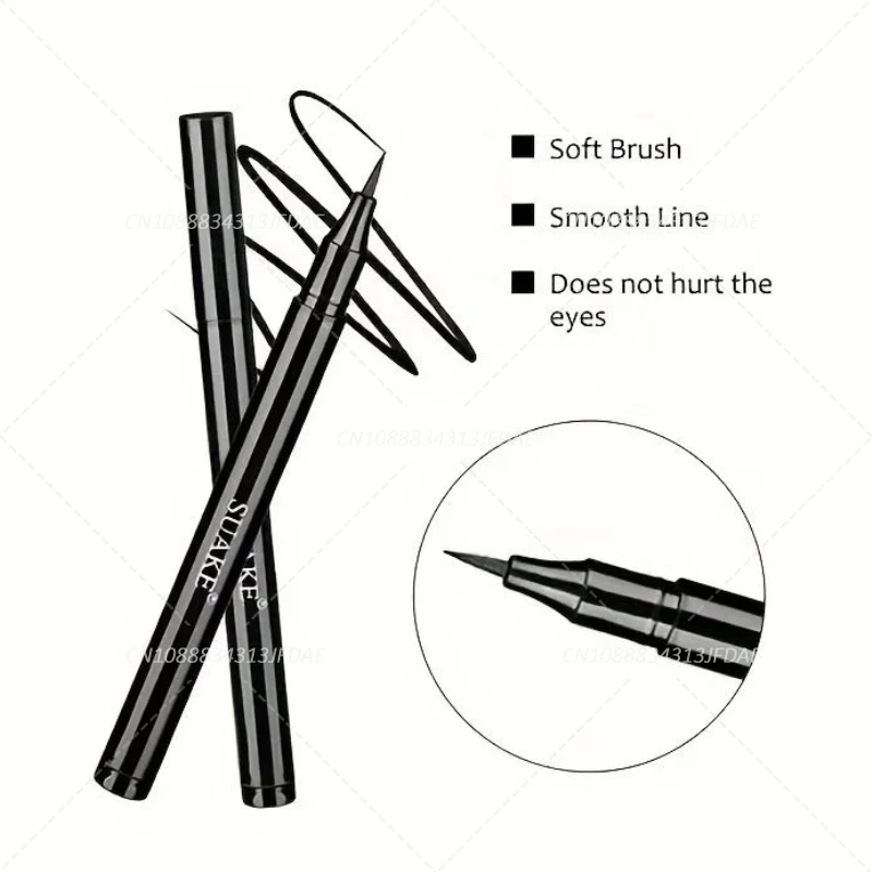 سريعة الجافة كحل قلم رصاص ماكياج طويلة الأمد السلس ماتي العين اينر مقاوم للماء مكافحة لطخة الكحل السائل القلم عيون مستحضرات التجميل #3