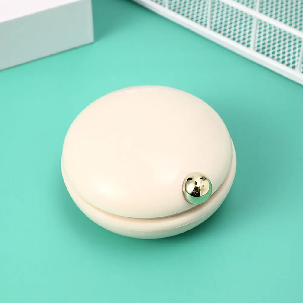 2Pcs Portable Pill Box Small Multi-Compartment Organizer Sealed Travel Medicine Case Daily Vitamin Storage Holder Compact Design