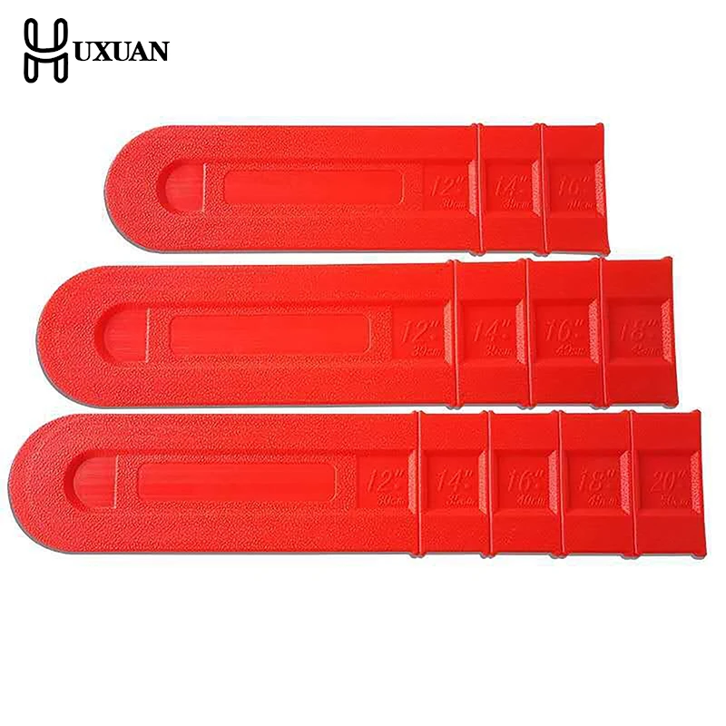 

14/16/18/20 inch Chainsaw Bar Protective Cover Plastic Scabbard Protector Chain Accessories Pruning Guide Plate Covers