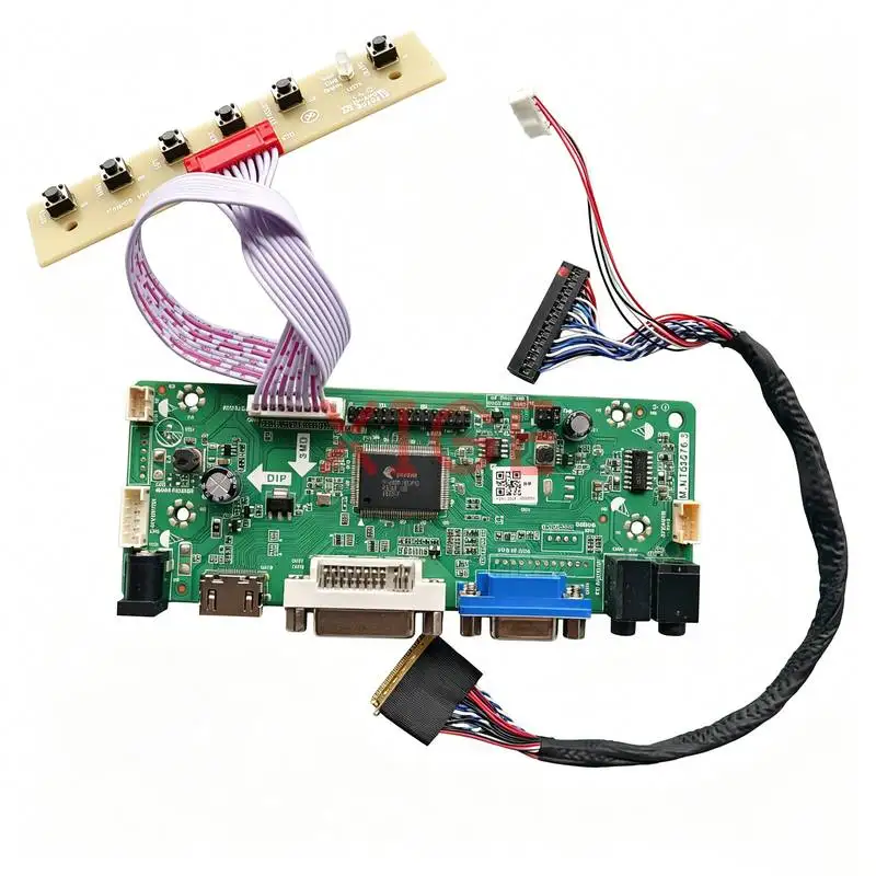

For LP156WFC LP156WF4 LP156WF2 LP156WF1 Controller Drive Board Kit DIY 1920*1080 VGA DVI HDMI LVDS 40-Pin 1920x1080 Laptop Panel