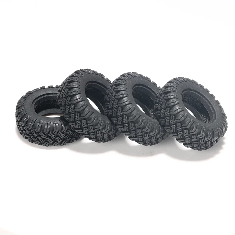 

KYX Racing Rubber Tires 47mm x 18mm Tyres Upgrades Parts Accessories for 1/24 RC Crawler Car Axial SCX24 AX24