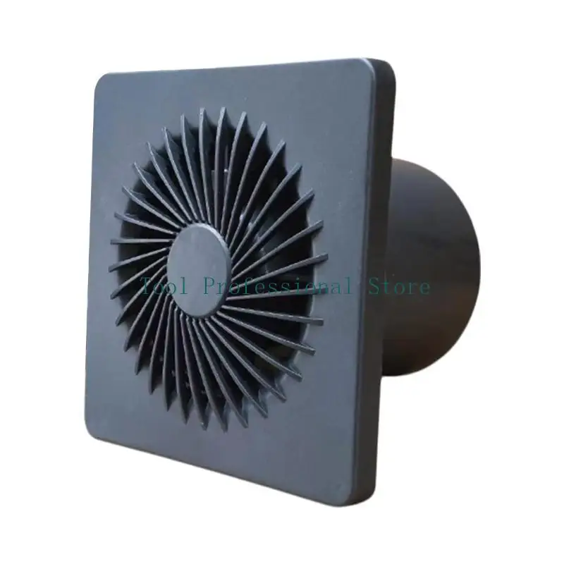 

57QF High Speed Ventilation Fan With AntiBackflow Valves Wall Mount Exhaust Fan