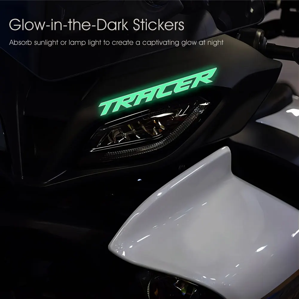 Motorcycle Glow Stickers Waterproof Decal for Yamaha Tracer 7/9/700/900 GT Tracer9gt Tracer900 Tracer700 Accessories 2021 2023