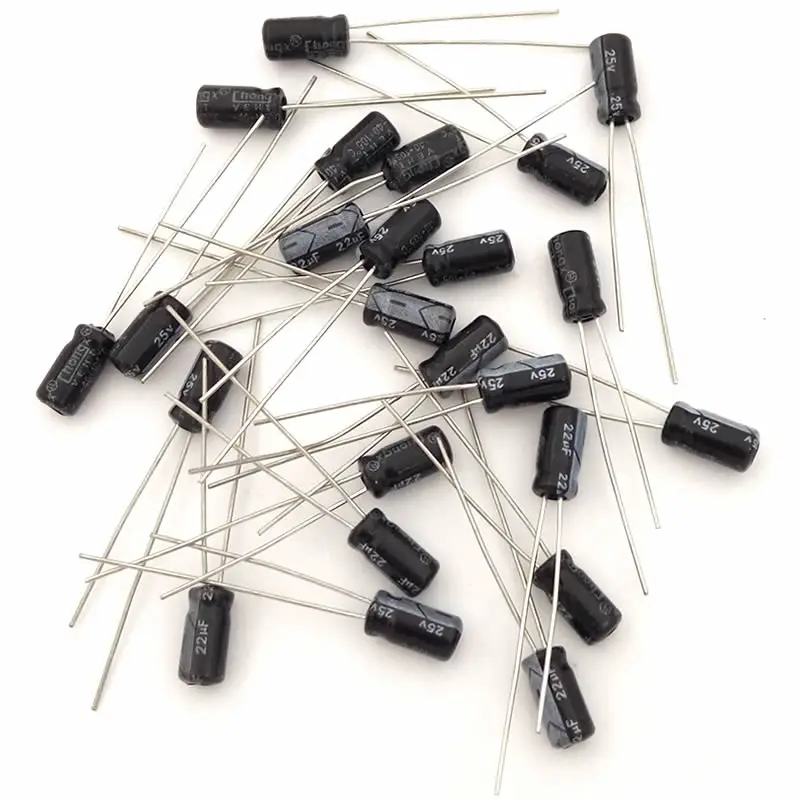 50 szt. Aluminiowy kondensator elektrolityczny 33uF 25V 5*11 kondensator elektrolityczny