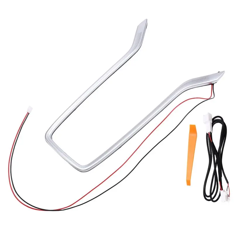 

M93K-Car LED Central Cup Holder Atmosphere Ambient Light Interior Decorative Lamp For Toyota Corolla CROSS /Altis 2020-2024