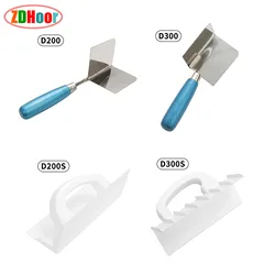 Stainless steel Drywall Corner Tool Trowel Corner Trowels Plaster board Spatula Plaster Tool Drywall Ergonomic Puttying Decorati