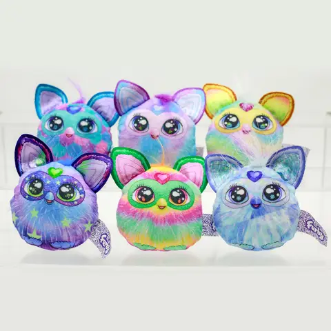 Hasbro Furby Furblets Plush Stuffed Toy Animal Birds Owl Soft Doll Birthday Gifts