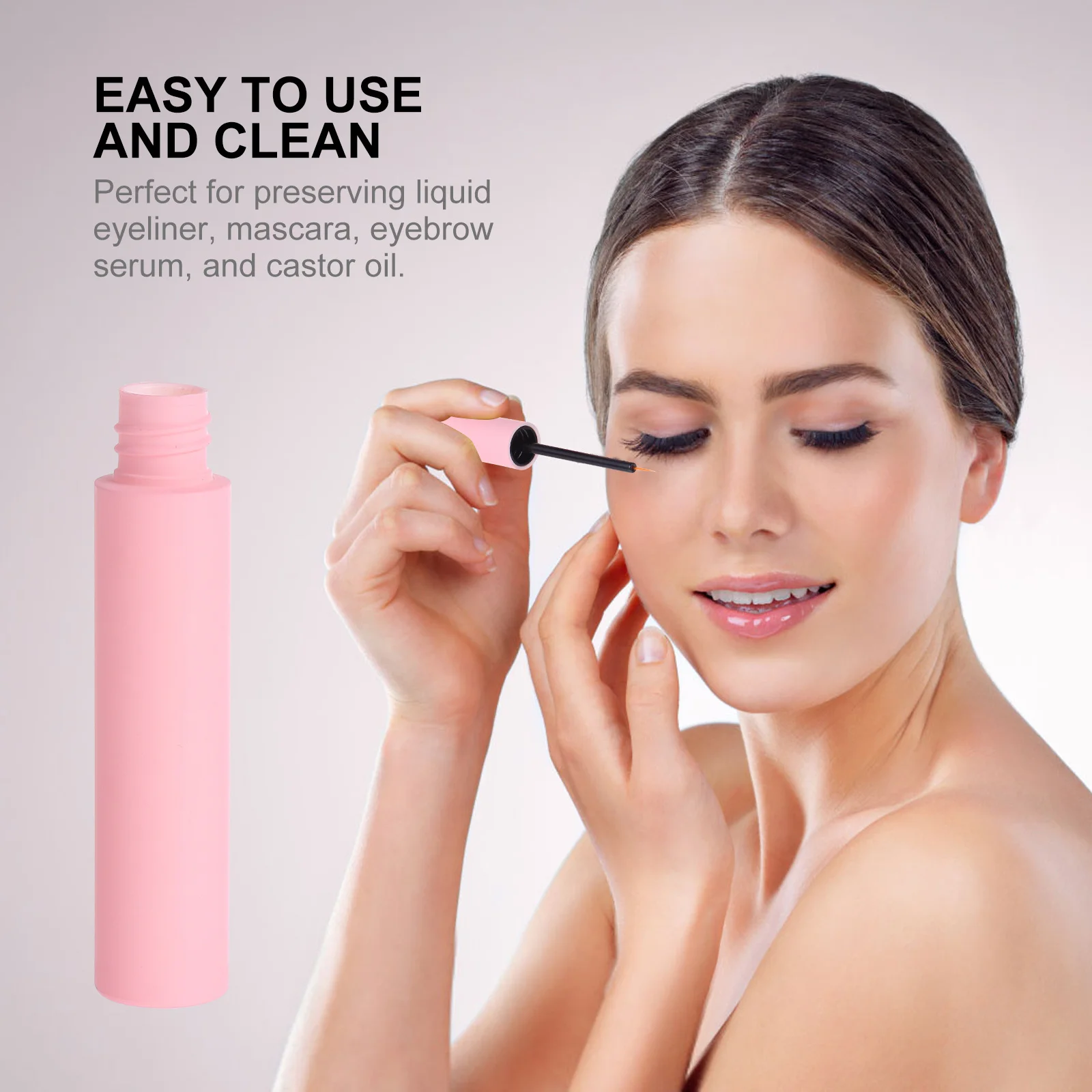 10 stuks lege wimpergroei vloeistofbuis veilig plastic hervulbare mascara container ideaal voor crème serum opslag compact ontwerp