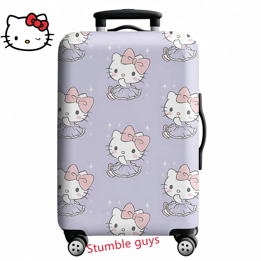 

Demon Hunters Anime Kpop Luggage Cover Fits 18-32 Inch Suitcases Travel Protector