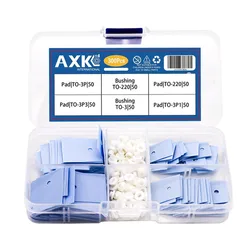 300 sztuk/zestaw TO-220 TO-3 tuleja tranzystorowe podkładki izolacyjne silikonowy radiator podkładka podkładka do laptopa CPU GPU