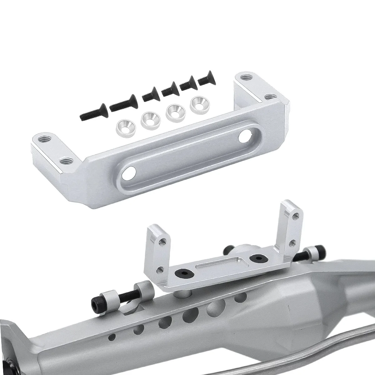 

Aluminum Alloy Servo Mounts For 1/10 SCX10 III F9 Capra Vanquish Axle RC Car Upgrade Parts