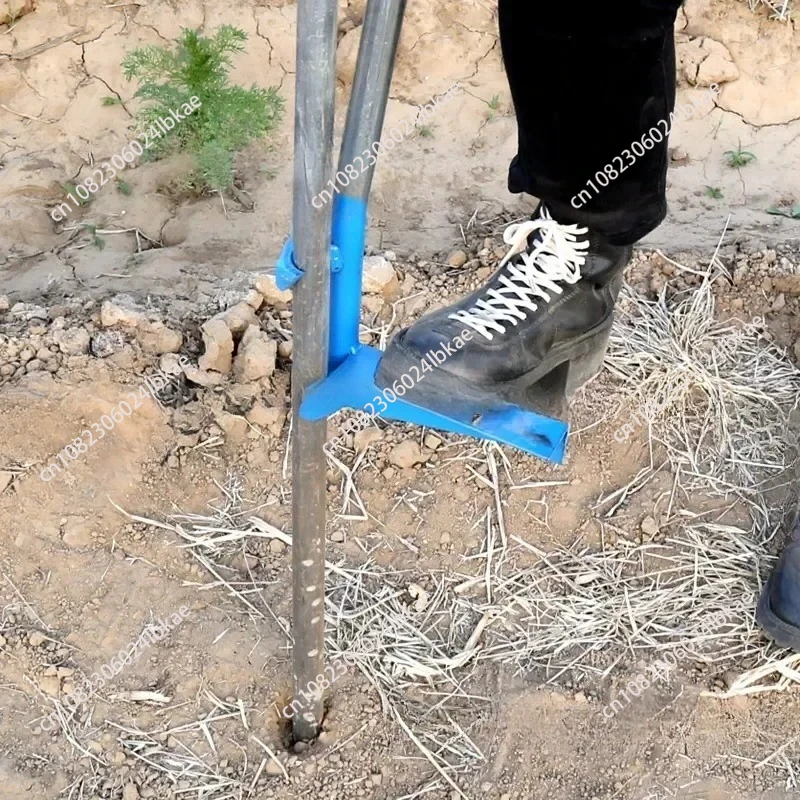 Greenhouse Steel Pipe Insertion Tool Extubation Insertion Device Vegetable Skeleton Accessories Labor-saving Insertion Removal