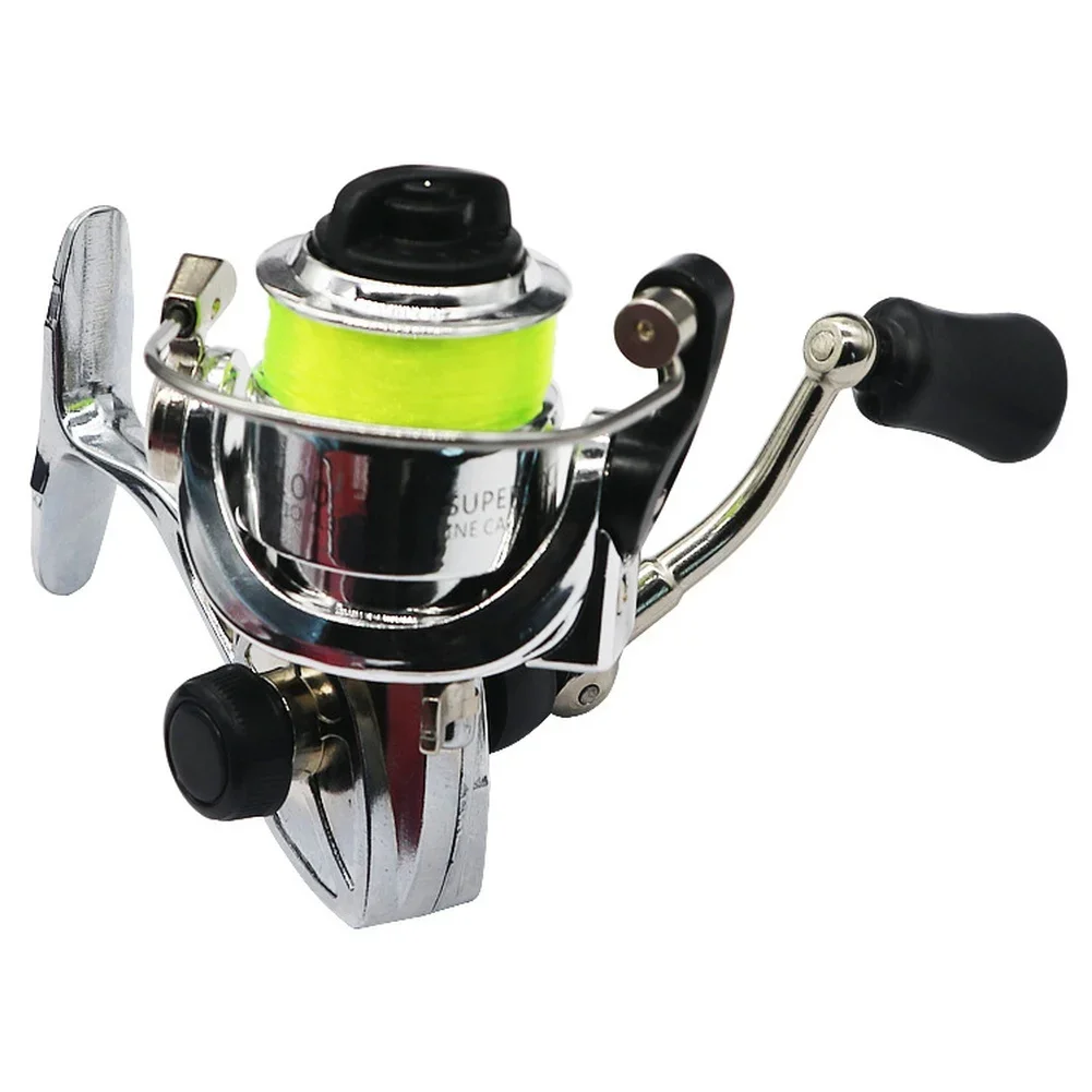 100 Metal Reel 2+1BB 4.3:1 Gear Ratio Ultralight Pen Rod Fishing Reel For Stream Trout Freshwater Pocket Tackle - view 6