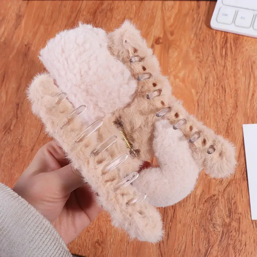 Mode grijpclip pluche haarklauw kitten meisje hoofddeksels kat haar clip hoofdtooi schattig schattig haarspeld meisje