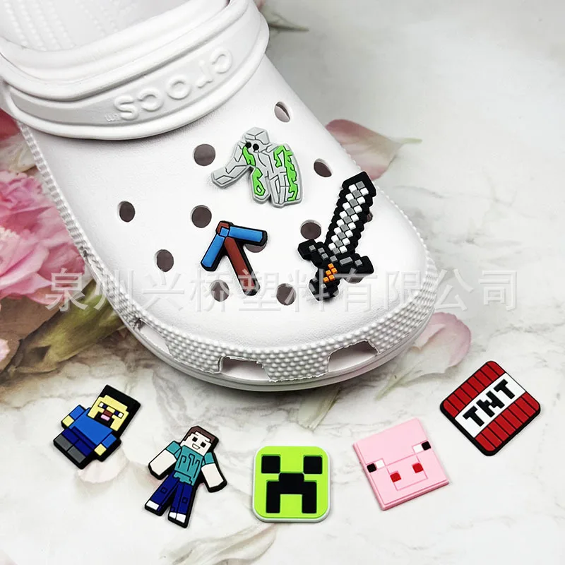 My World Cave Shoes DIY Accessories Flower Shoe Buckles Detachable Shoe Material Accessories Jewelry Accessories