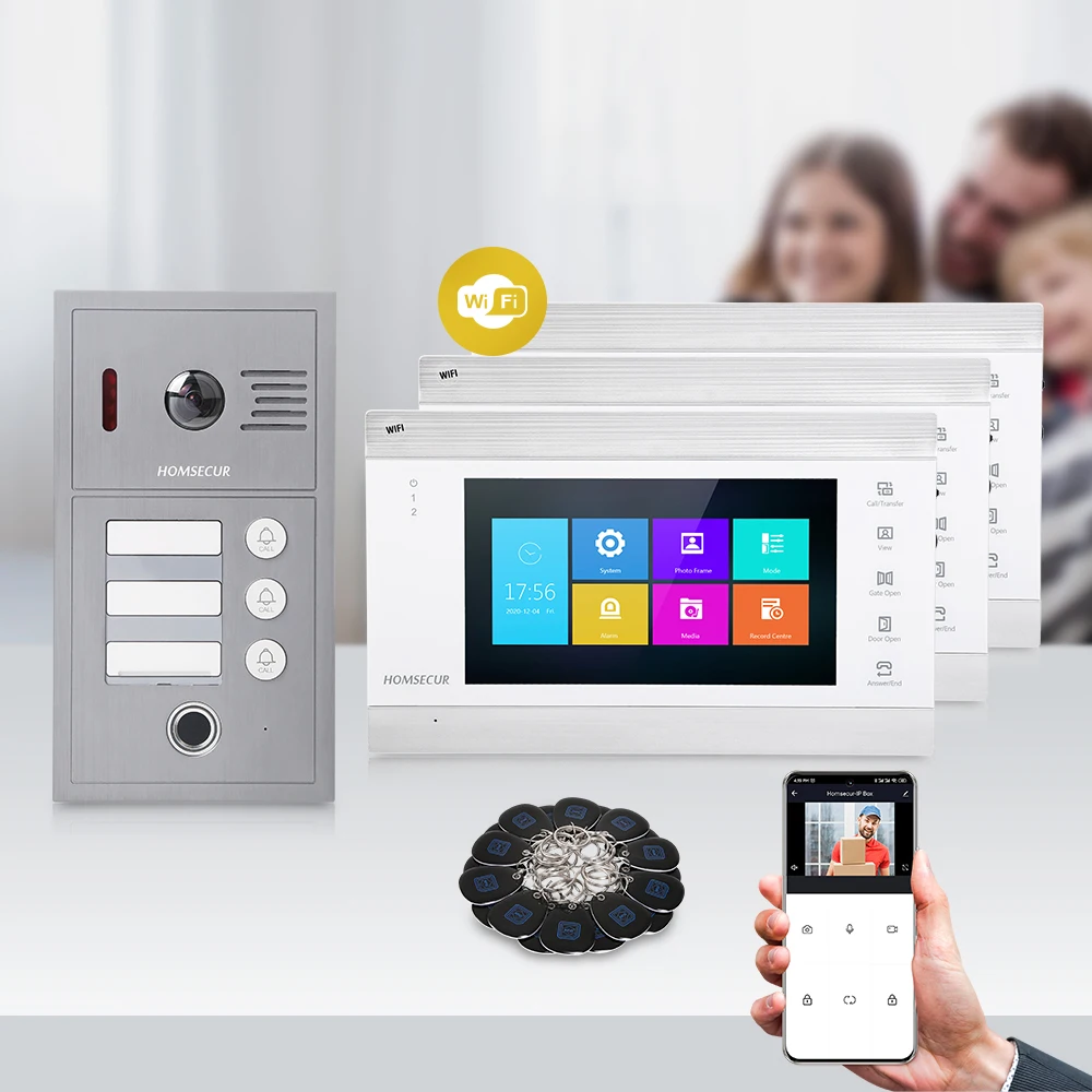 HOMSECUR Smart Tuya Video Door Phone 7