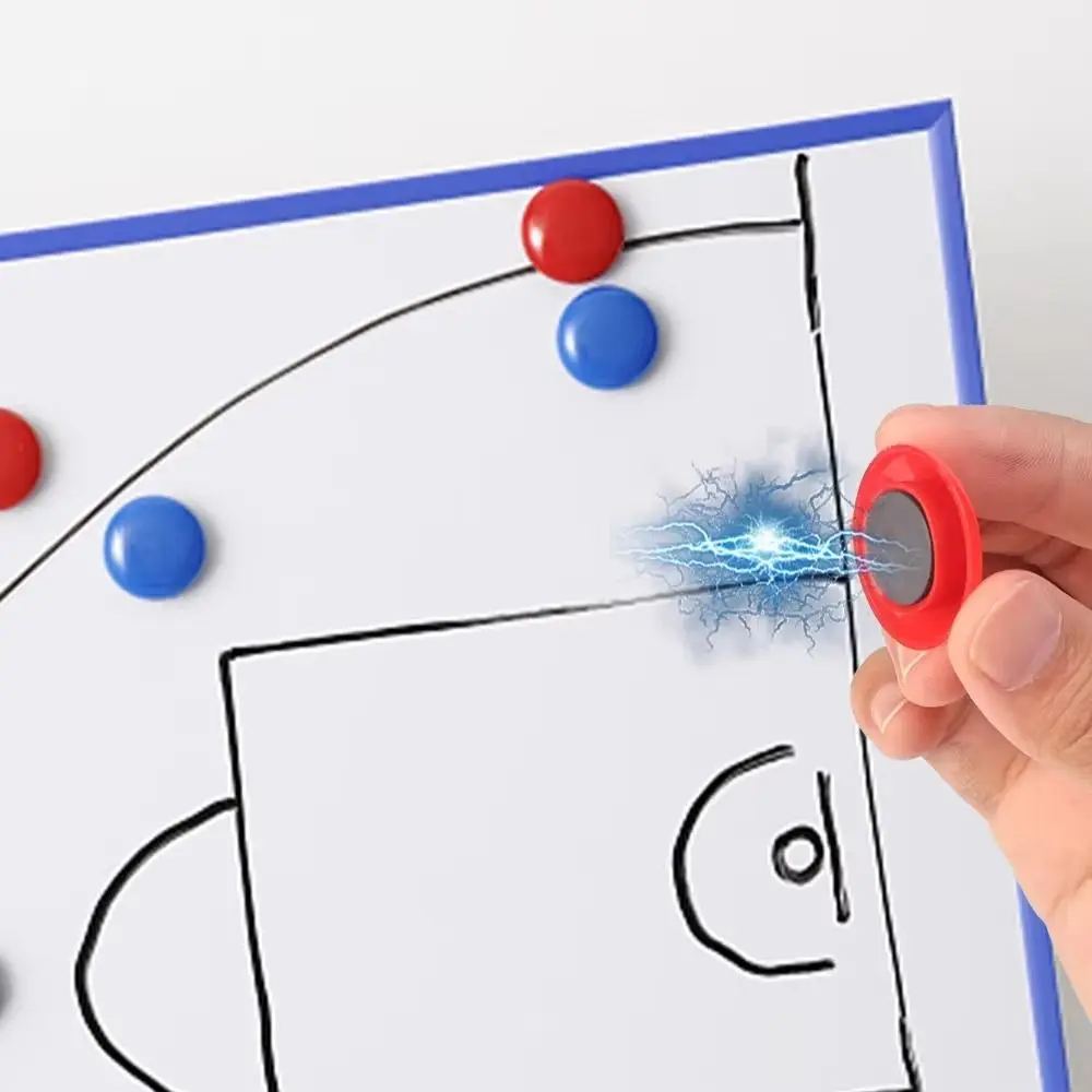 Neue 20/30/40mm Magnetische Perlen Runde Bunte Tafel Aufkleber DIY Magnetische Tasten