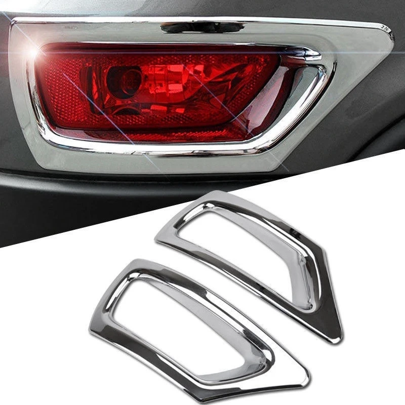 Car Chrome Rear Fog Light Cover Trim for Dodge Journey Fiat Freemont 2011 - 2018