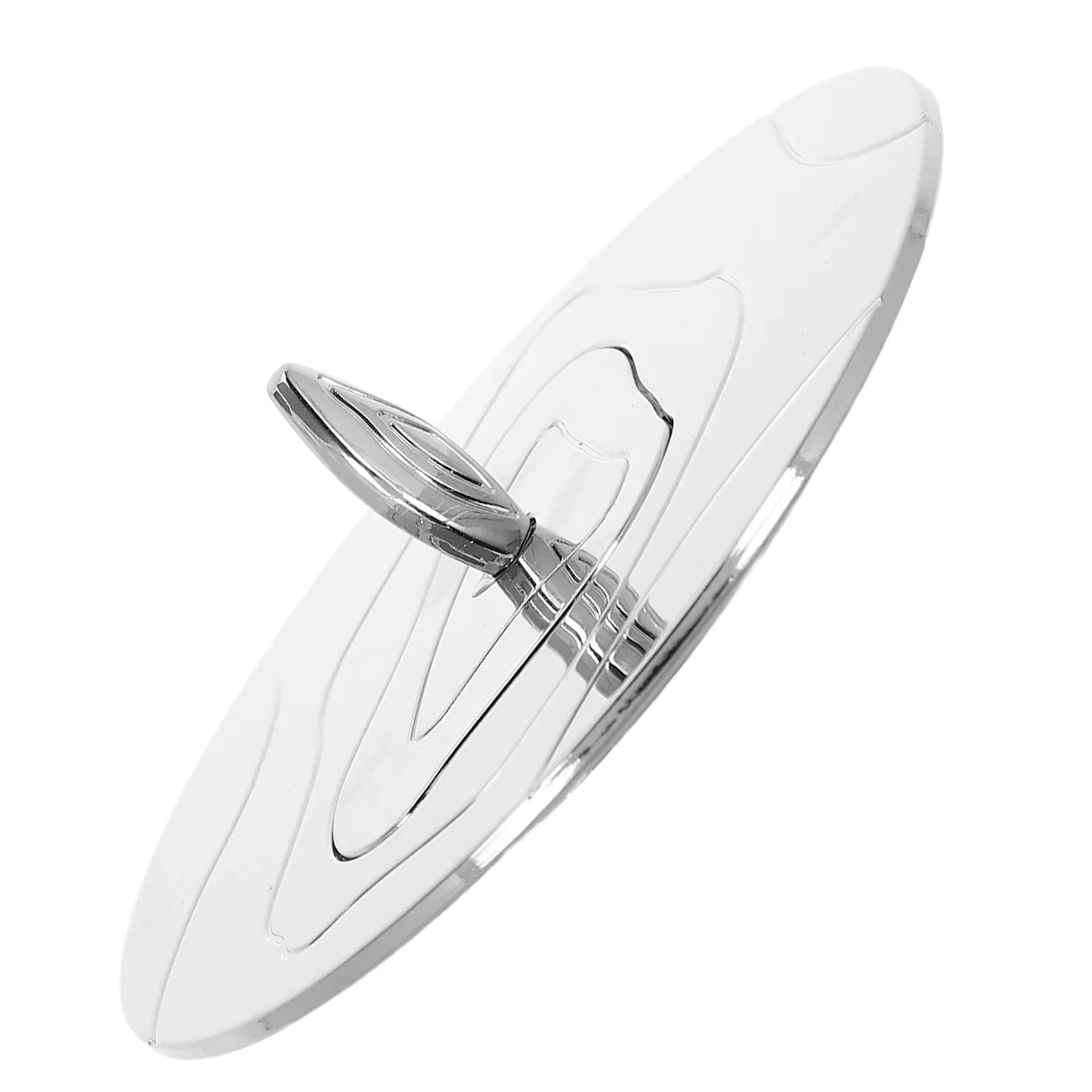Stainless Steel Candle Jar Lid 6.5–8 cm Vented Topper for Scented Candles – Reduces Soot, Enhances Burn