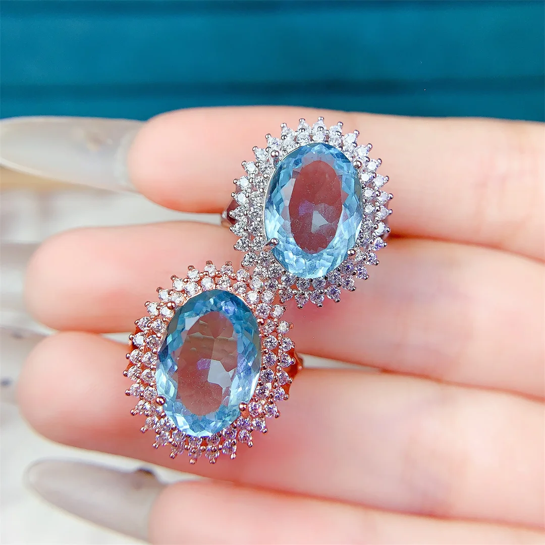 

Sophisticated Natural Topaz 925 Silver Ring – Classy Women’s Jewelry, Exquisite Bohemian Gift From Top Designer