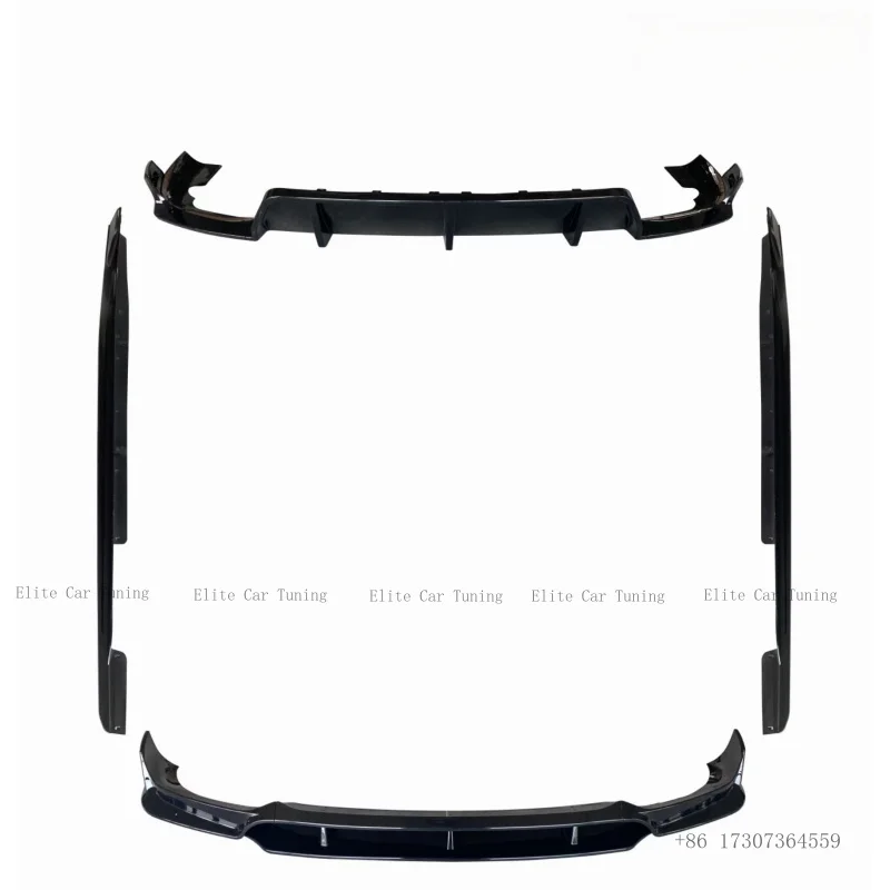 Knight for BMW X6 G06 20-22 Upgrade Black Warrior G06 Front Rear Lip Side Skirt Roof Spoiler