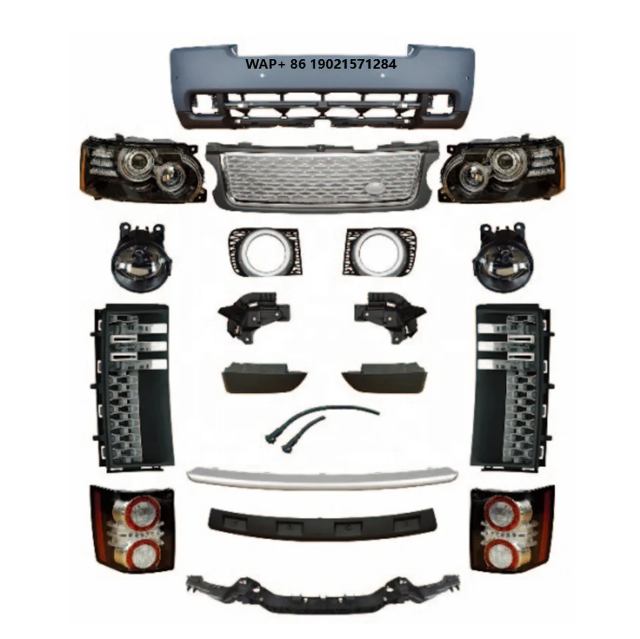 

Car Accessories Body Parts Car Bodykit Compatible for Land Rover Range Rover Vogue L322 2002-2009 Upgrade to 2010-2012