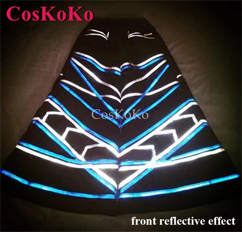 

CosKoKo New Style Specil Pattern Ghost Dance Pants Grim Reaper Phat Pants Bell-bottoms Luminous Loose Reflective Trousers Unisex