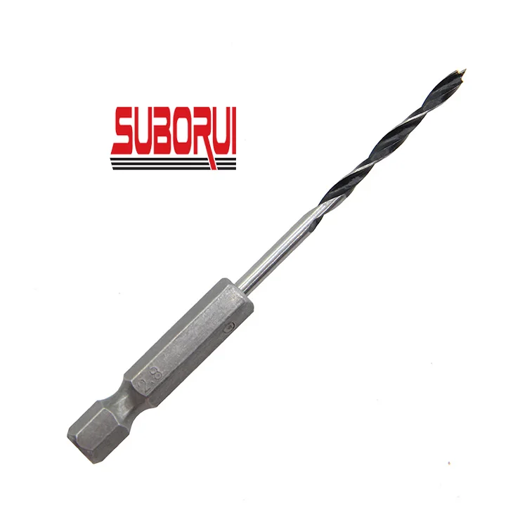 Broca Brad Point de 8 mm para perfuração de precisão de madeira