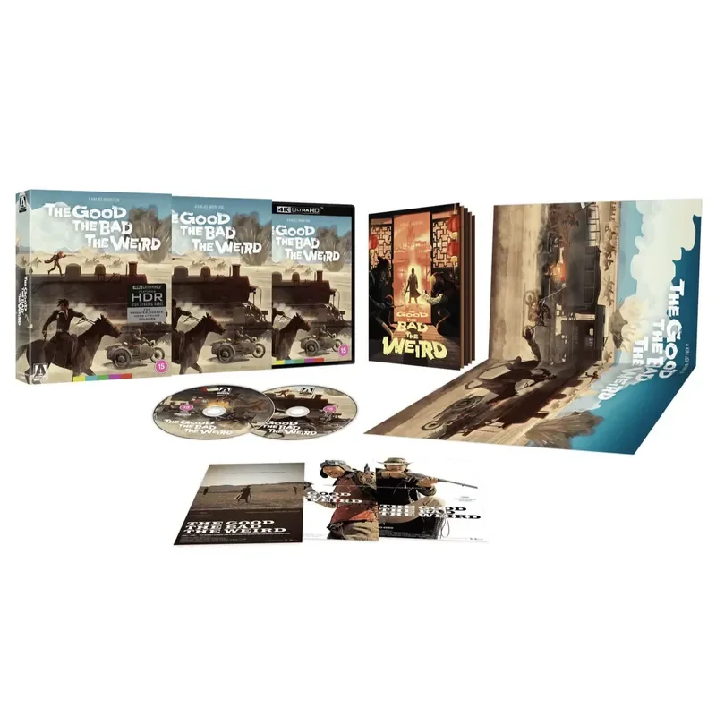 British Version Arrow 4K Blu Ray Good Guy Bad Guy Weird Guy
