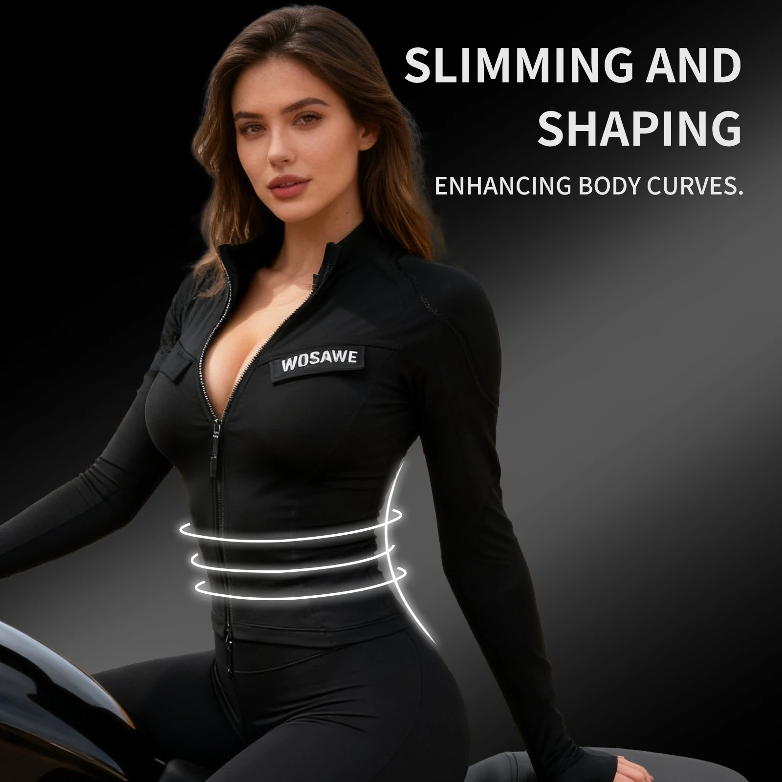 WOSAWE النساء دراجة نارية لينة درع كامل الجسم الخريف الشتاء دراجة نارية سترة واقية موتوكروس سباق السراويل منصات المعتمدة CE