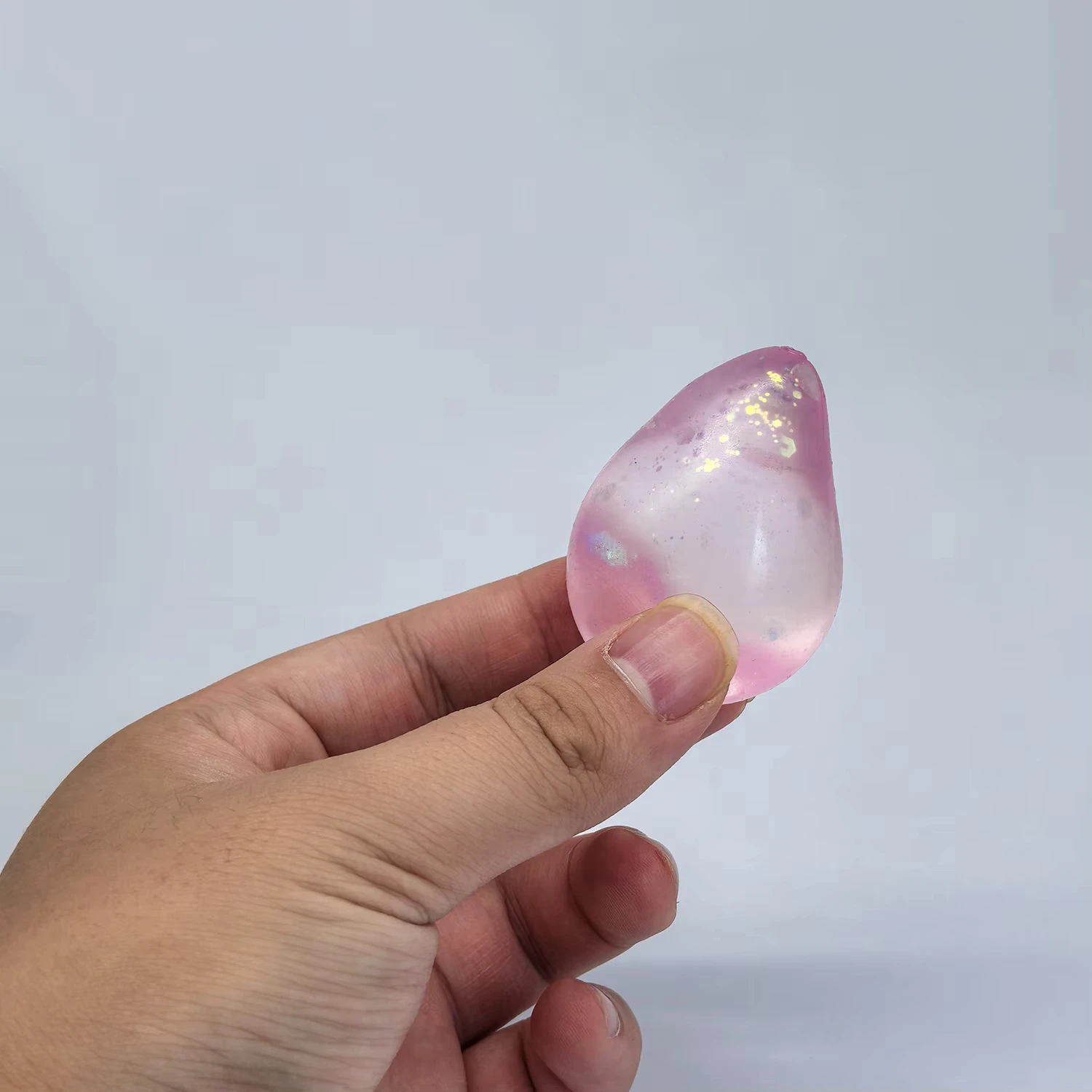 I giocattoli colorati e divertenti a pressione in spugna possono spremere i bambini agitarsi pizzicare i giocattoli Estratto di maltosio arcobaleno Pizzico a rimbalzo lento