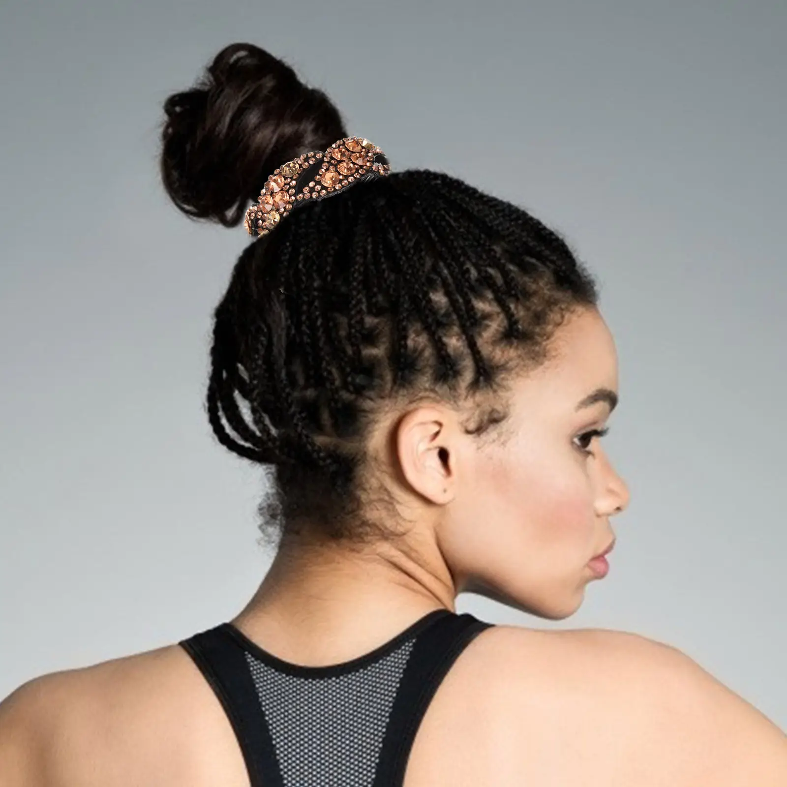 

Hair Clip Barrette Light Brown Fashion Ponytail Holder for Hair Styling Easy Comfortable Daily Party Use Ponytail Holder Clips