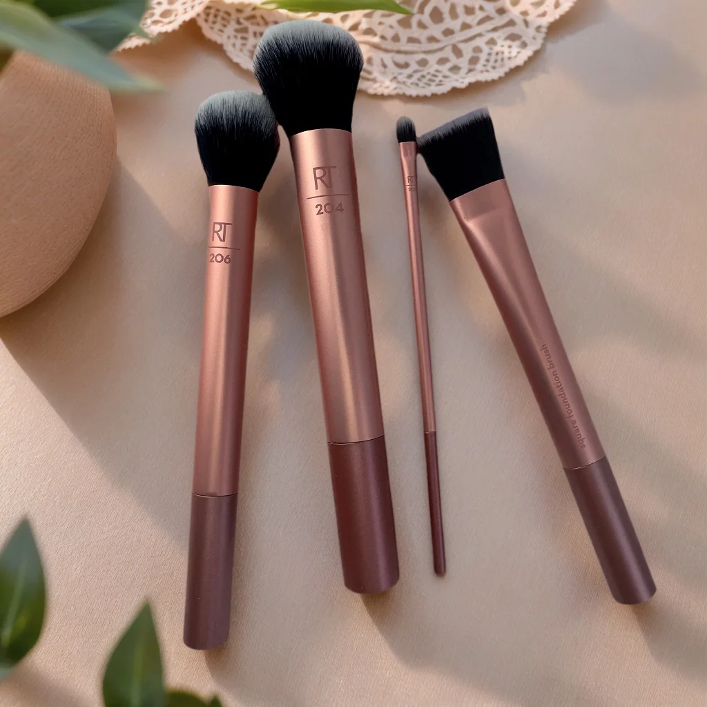 Juego de técnicas reales, juego de esponjas de maquillaje, belleza facial, corrector cosmético, herramientas de licuadora, soplo de polvo para crema de base