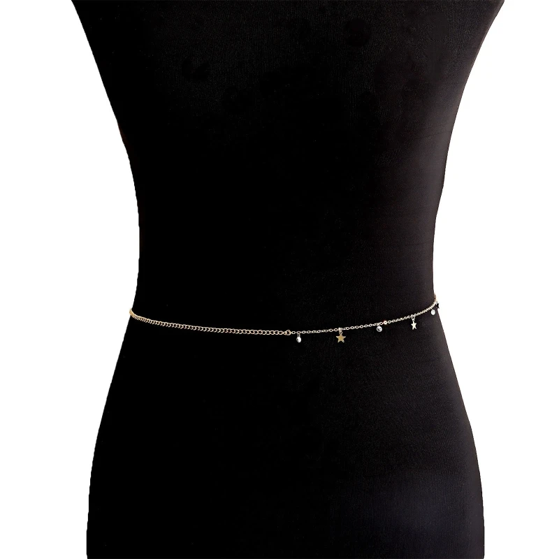 

Belly Chain Thin Chain Belts For Women Body Chain Jewelry Waist Belly Chain Jewelry Decorative Belts For Dresses