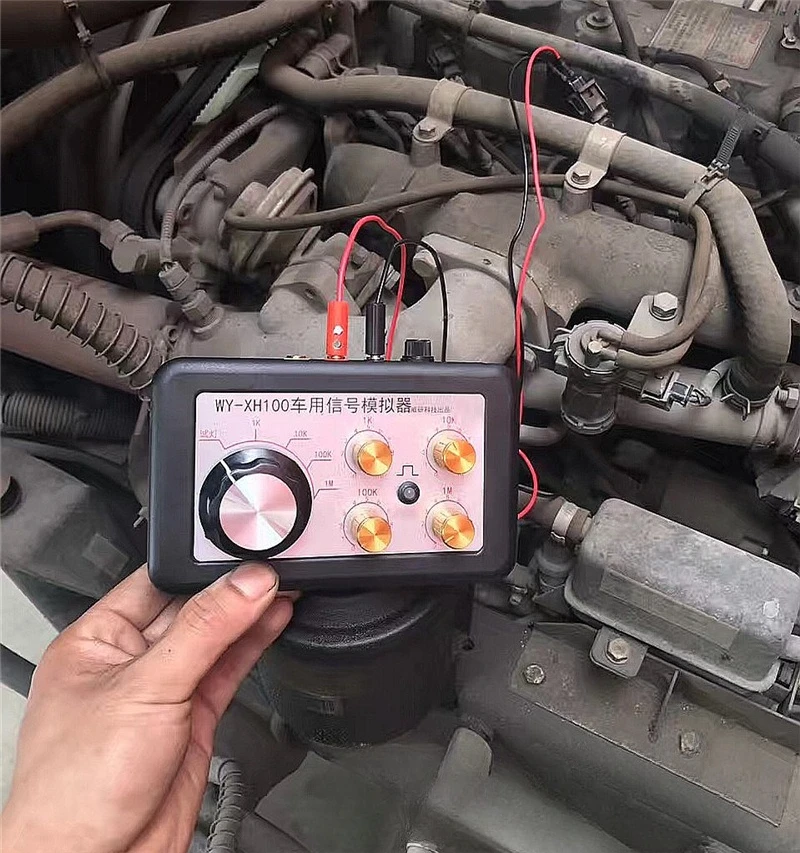 

Automotive EFI Signal Simulator, Resistor Test Light Function, Crankshaft & Coolant Temperature Simulation