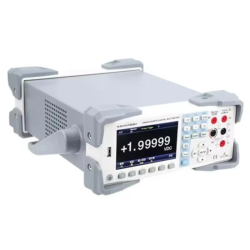 UT805A+ Digital Multimeters Auto Range 19999 Counts LCD Display Auto Range High Precision Benchtop Multimeter