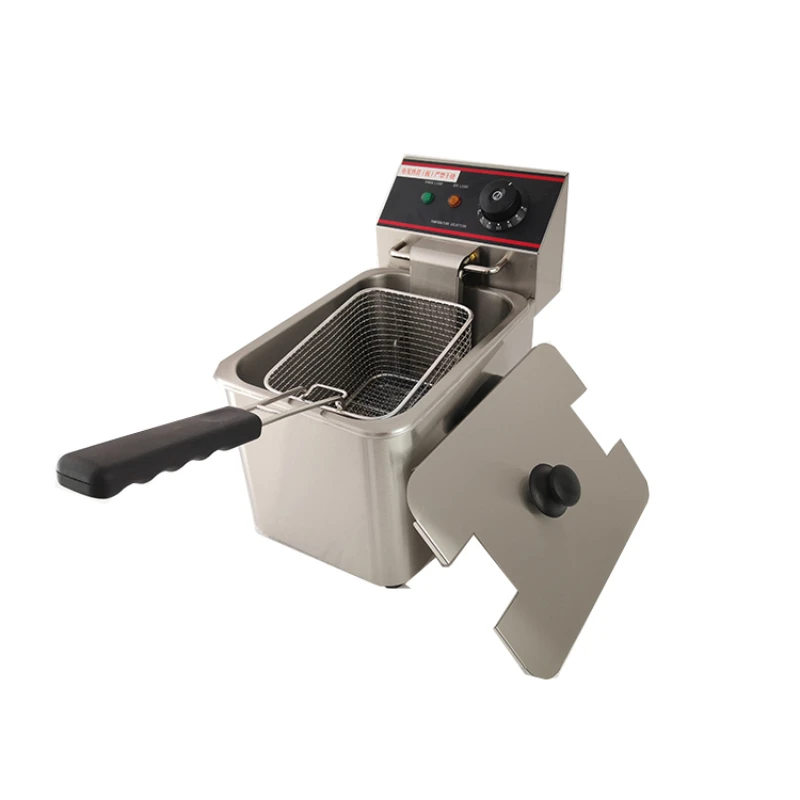 New design electric mini turkey french fries fryer machine for home