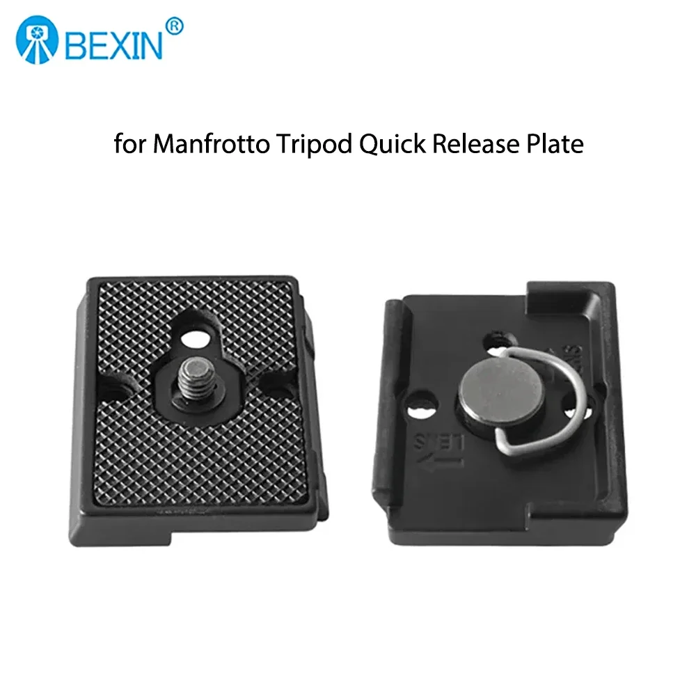 BEXIN 200PL-14 for Manfrotto Tripod Quick Release Plate Camera Mount Plate Adapter for Manfrotto 323 460MG 486RC2 Tripod Head