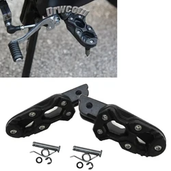 Motorcycle Front Left Right Footrest Foot Pegs Foot Pedals Footpeg For LIFAN KPM200 LF200-3B