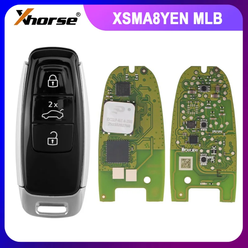 XHORSE XSMA8YEN VVDI A8 Droplet Style MLB Special PCBA With 3 Button Shell