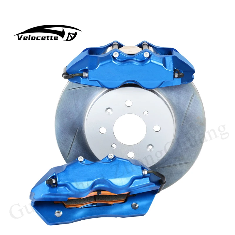 

Upgrade Auto Brake System SPOON 4-pot Front Wheels Racing Brake Calipers Kit for Hon da civic Accord CR-V Professional