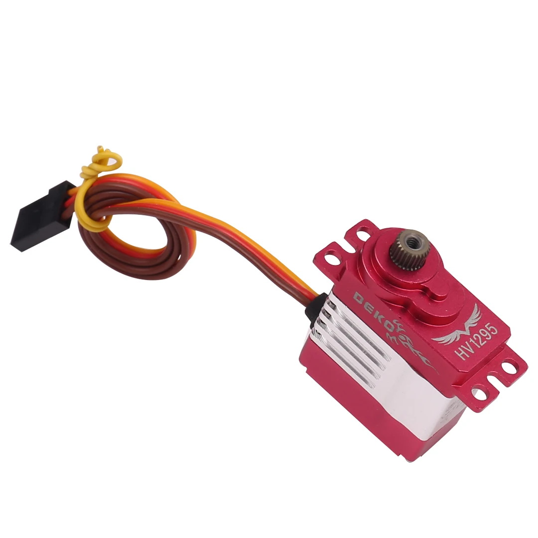 DEKO HV1295 is suitable for Fuli 380 Yatuo 470 30e high torque double bearing metal servo digital