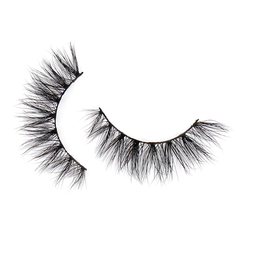 AMAOLASH Pestañas Postizas Entrecruzadas Alto Volumen Naturales Largas Mink Libre Extensiones Populares A04 5