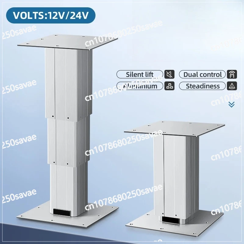 With Wireless Controller for Industrial Home Office Automation Electric Height Adjustable Lifting Column Set IPTT 360ZL DC12/24V